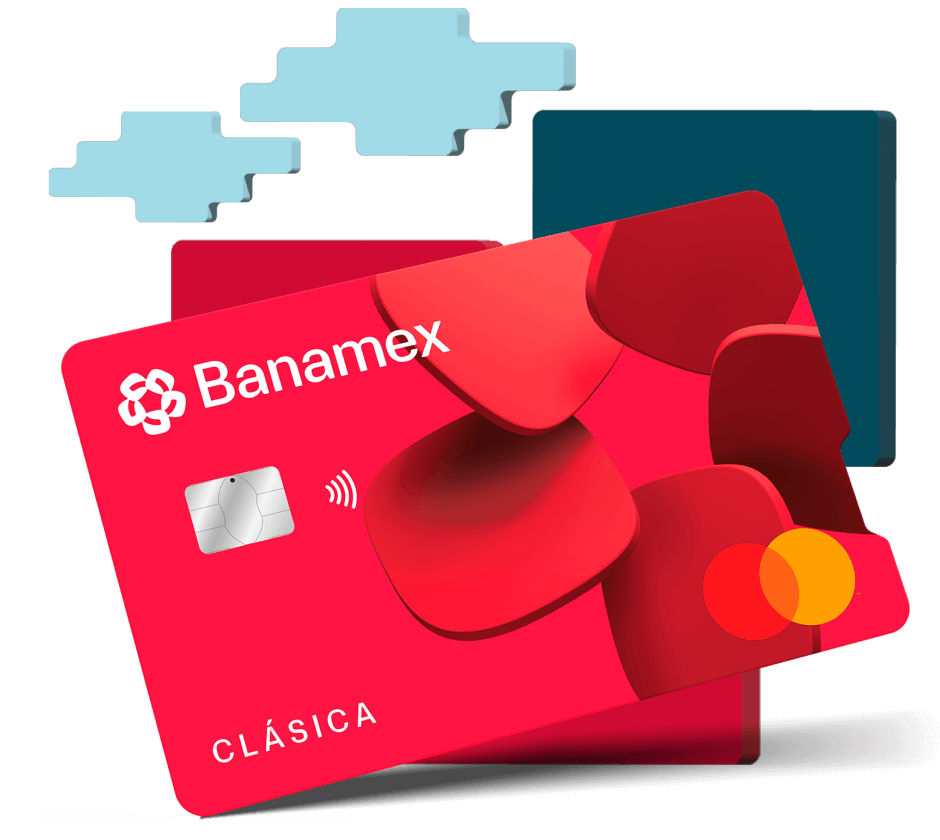 Ilustración de la Tarjeta de crédito Clásica Banamex.