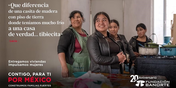 Fundaci&oacute;n Banorte_ 20 a&ntilde;os construyendo familias fuertes. &iexcl;Contigo, para ti, por M&eacute;xico!
