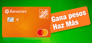Tarjeta de crédito The Home Depot Banamex