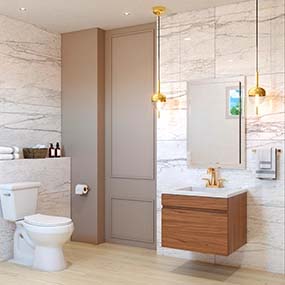 BAÑO MODERNO BRISEL