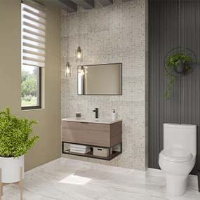 BAÑO PEQUEÑO Y ELEGANTE FERMONT