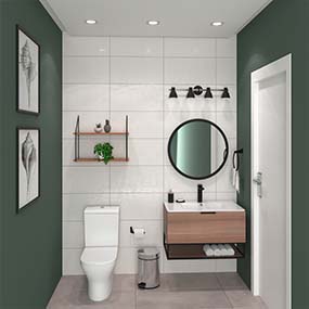 BAÑO PEQUEÑO Y MODERNO NOVA