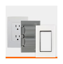 Placas, conectores, apagadores y más
