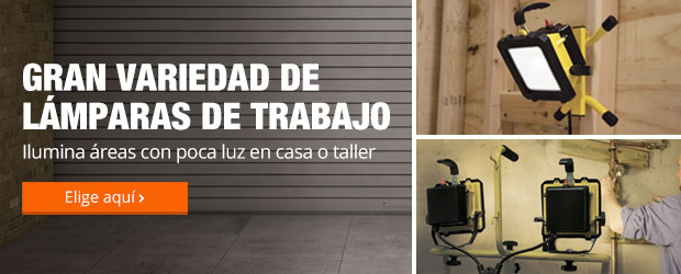 Encuentra variedad de lámparas de trabajo