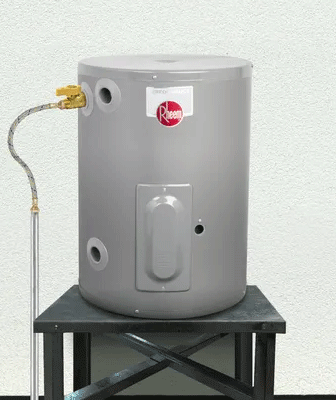 Calentador o bóiler eléctrico (instantáneo o de depósito): agua caliente rápida sin instalaciones de gas.