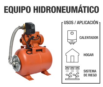Equipo hidroneumático