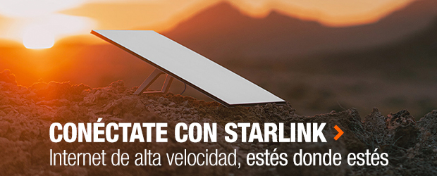 Conéctate con Starlink - Internet de alta velocidad, estés donde estés