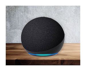 Amazon Echo 5ta generación: altavoz inteligente de diseño esférico que funciona con el asistente de voz Alexa