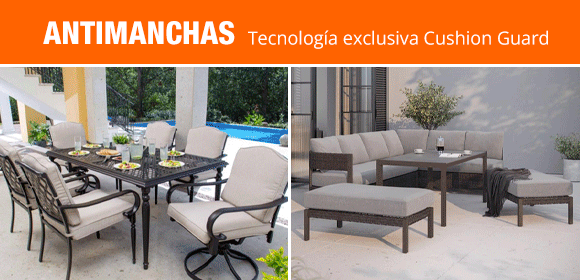 Antimanchas - Tecnología exclusiva Cushion Guard