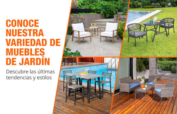 Conoce los nuevos muebles de jardín