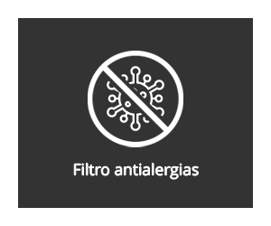 Filtro antialergias