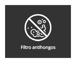 Filtro antihongos