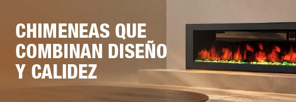 Chimeneas que combinan diseño y calidez