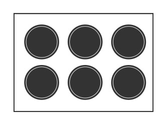 6 quemadores