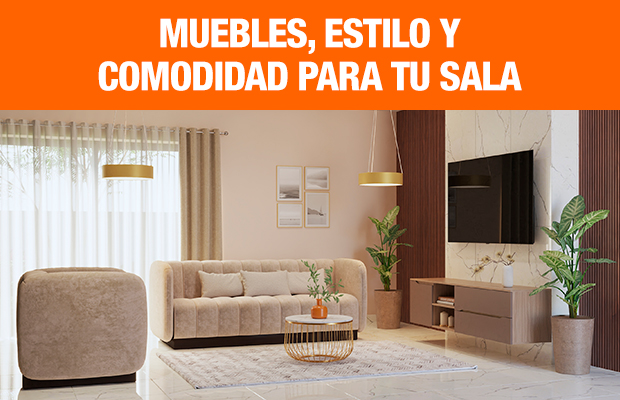 Muebles, estilo y comodidad para tu sala
