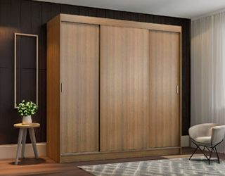 Clósets con puertas