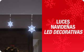 Luces navideñas LED decorativas
