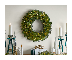 Guirnaldas y coronas navideñas