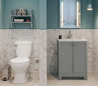 Baño Pequeño Milán