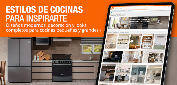 Estilos de cocinas para inspirarte - Diseños modernos, decoración y looks completos para cocinas pequeñas y grandes