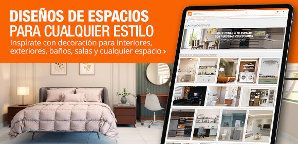 Diseños de espacios para cualquier estilo - Inspírate con decoración para interiores, exteriores, baños, salas y cualquier espacio