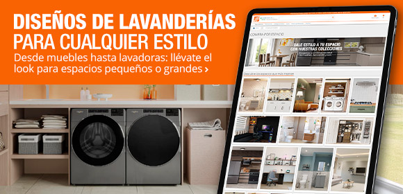 Diseño de lavanderías modernas y funcionales con muebles para espacios ¡Compra el estilo completo!