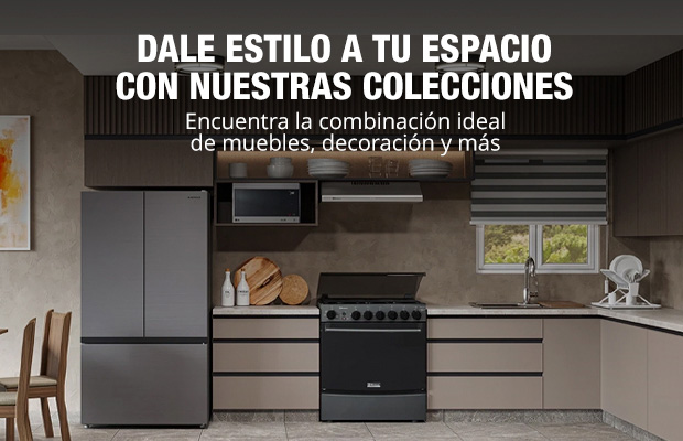 Dale estilo a tu espacio con nuestras colecciones - Encuentra la combinación ideal de muebles, decoración y más
