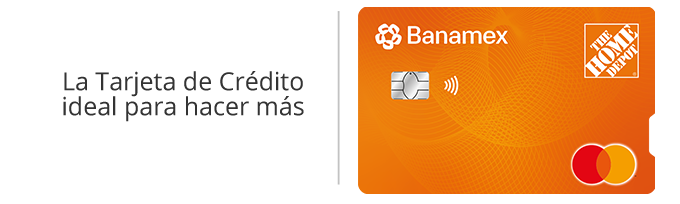 Tarjeta de Crédito The Home Depot Banamex