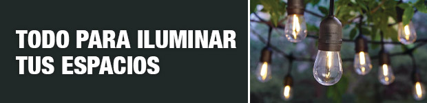 Todo para iluminar tus espacios