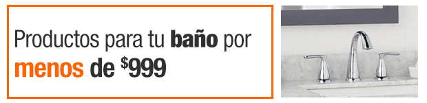 Productos para tu baño por menos de $999
