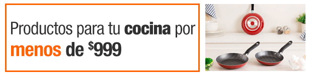 Productos para tu cocina por menos de $999