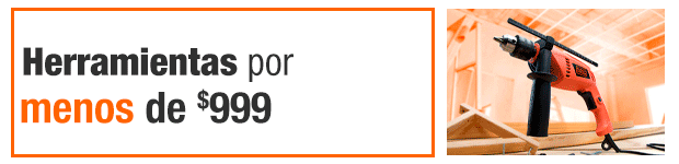 Herramientas por menos de $999