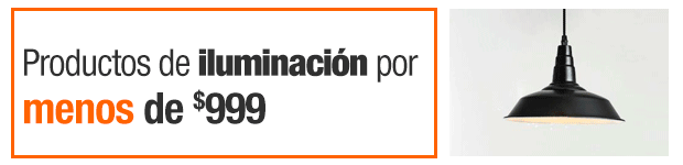 Productos de iluminación por menos de $999