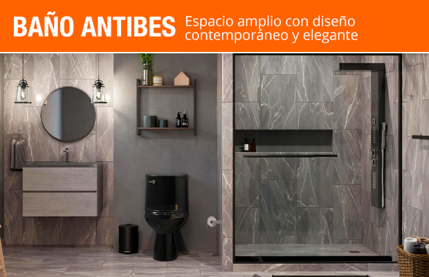 ¡Baños grandes con un toque especial!
