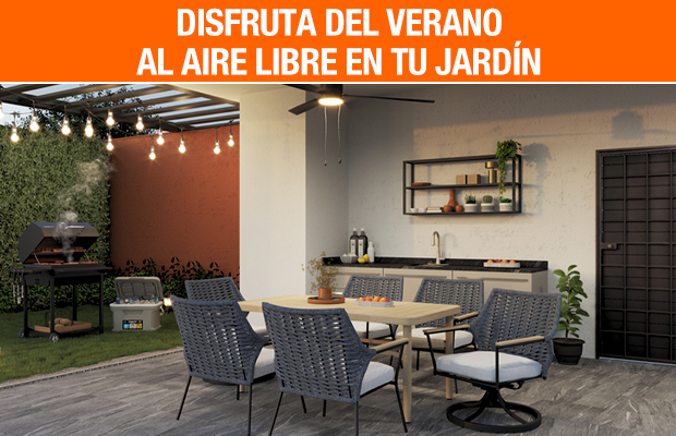 Disfruta del verano al aire libre en tu jardín