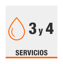 Menos de 1 lavadora y 1 regadera
