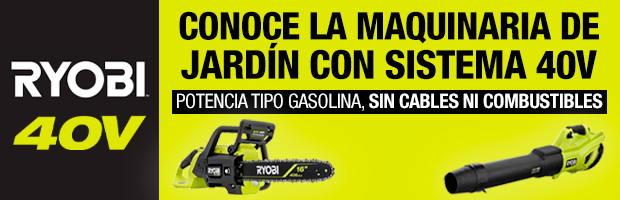 Maquinaria de jardín 40v