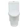 SANITARIO DE UNA PIEZA SIBERIA REDONDO 4.8 L BLANCO AHORRADOR