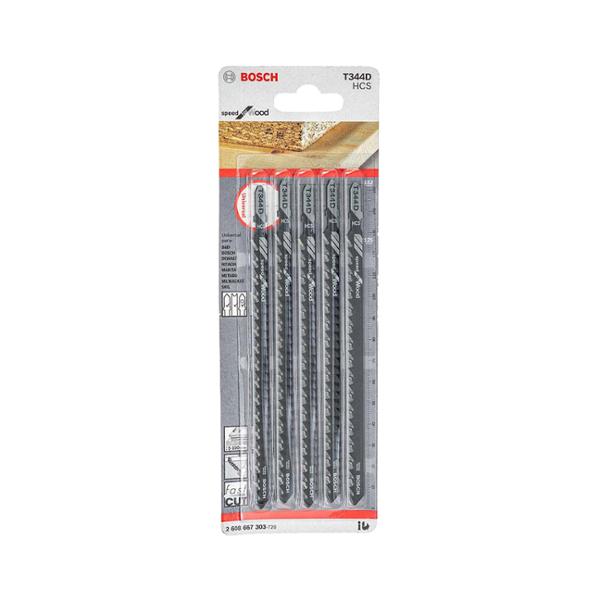SEGUETA PARA SIERRA CALADORA PARA MADERA HCS 5" 5 PIEZAS