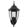 FAROL DE MURO CFL DE CONEXIÓN 26 W 1 FOCO RESISTENTE A LA CORROSIÓN NEGRO