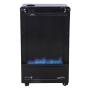 CALEFACTOR DE GAS LP PORTÁTIL 30 M2 NEGRO FLAMA AZUL