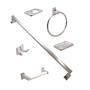 JUEGO DE ACCESORIOS PARA BAÑO ATLANTA ACABADO CROMO 6 PIEZAS