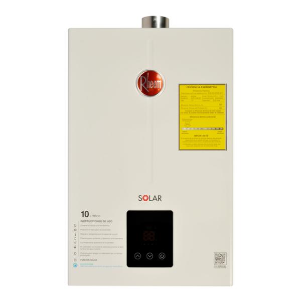 CALENTADOR DE AGUA INSTANTÁNEO 10 L/MIN GAS LP PARA 2 SERVICIO TIRO FORZADO
