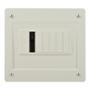 CENTRO DE CARGA BLANCO EMPOTRABLE 6 ESPACIOS 100A 1F 3H SQUARE D