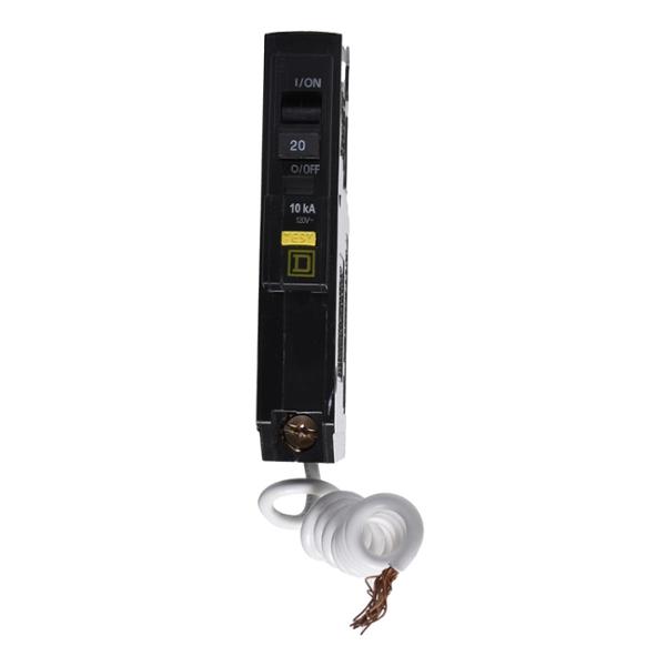 INTERRUPTOR TERMOMAGNÉTICO QO DE 20 A 1 POLO 120 V ENCHUFABLE QO120GFI
