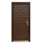 PUERTA EXTERIOR DE SEGURIDAD 16 PASADORES 96 X 213 CM IZQUIERDA EMBERO TIPO MADERA