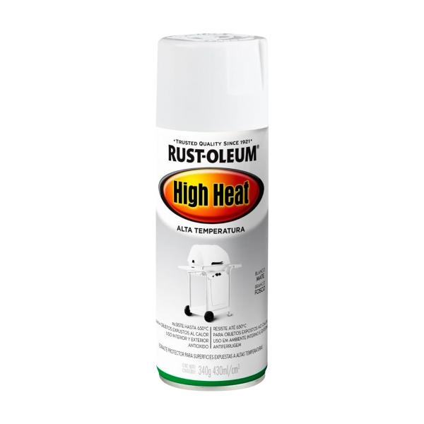 PINTURA EN AEROSOL BLANCO MATE PARA SUPERFICIES METÁLICAS DE SECADO RÁPIDO