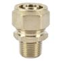 ADAPTADOR LATÓN 3/8" A 3/8" MACHO