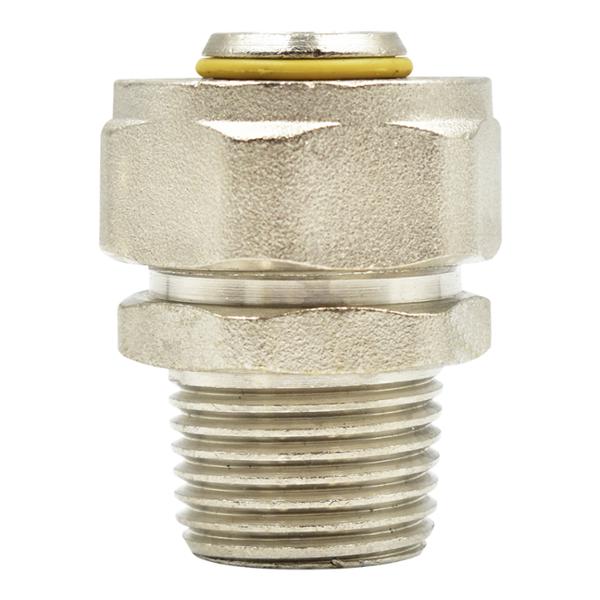 ADAPTADOR LATÓN 1/2" X 1/2" MACHO