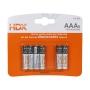 BATERÍA ALCALINA AAA HDX 6 PIEZAS